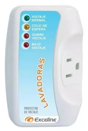 Protector Exceline para Lavadoras Domesticas con Supresor de Picos 120V